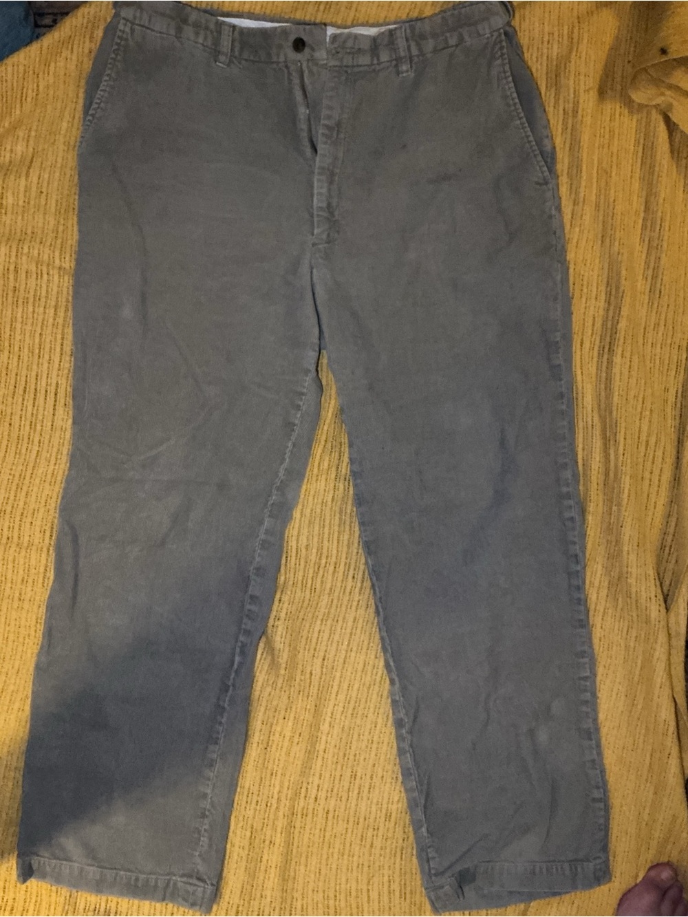Haggar Taupe Corduroy Pants
